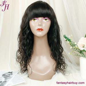 wigs with bangs