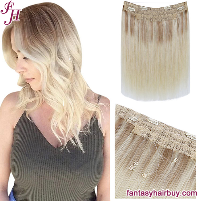 ombre halo hair extension