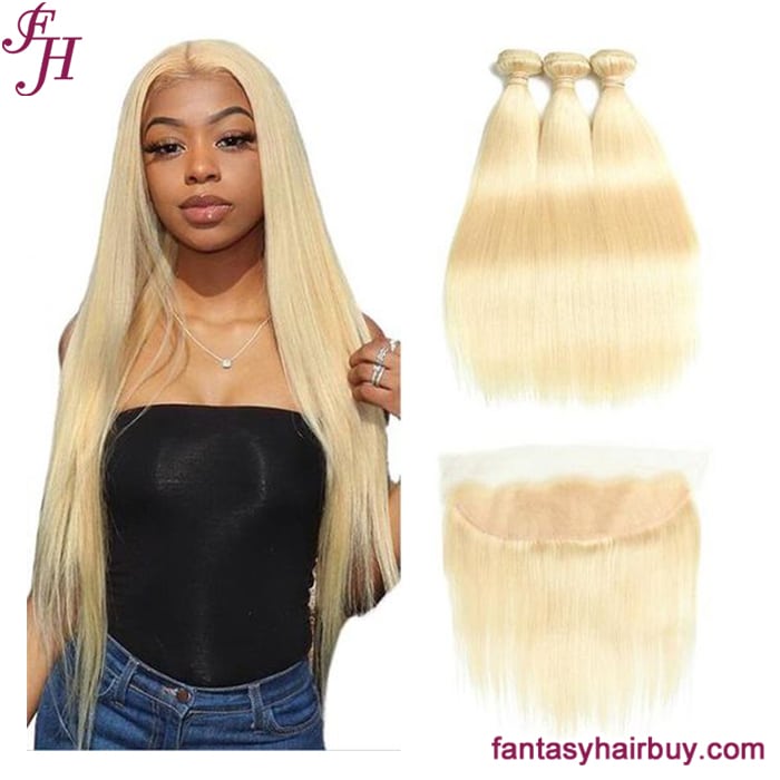 613 straight hair bundle with frontal