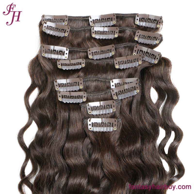clip in hair extensions real human