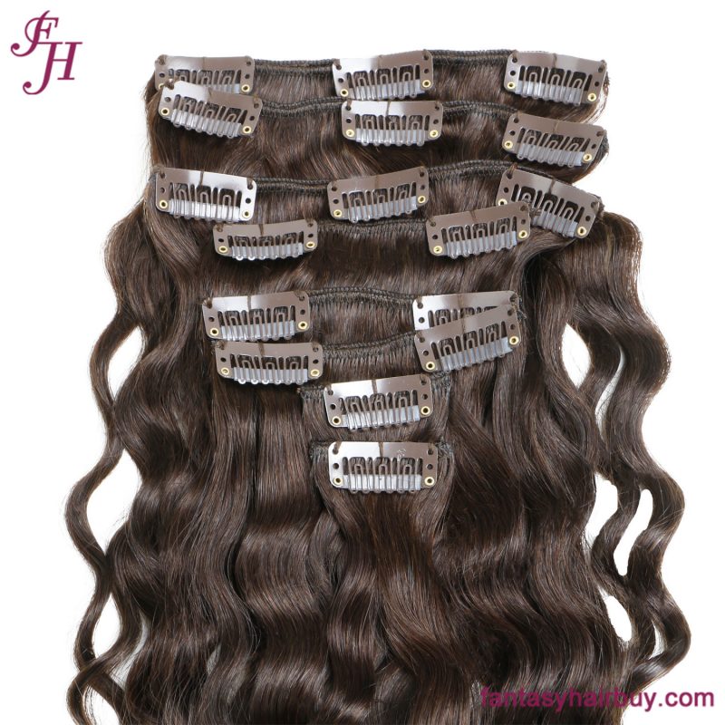 clip en extensiones de cabello humano real