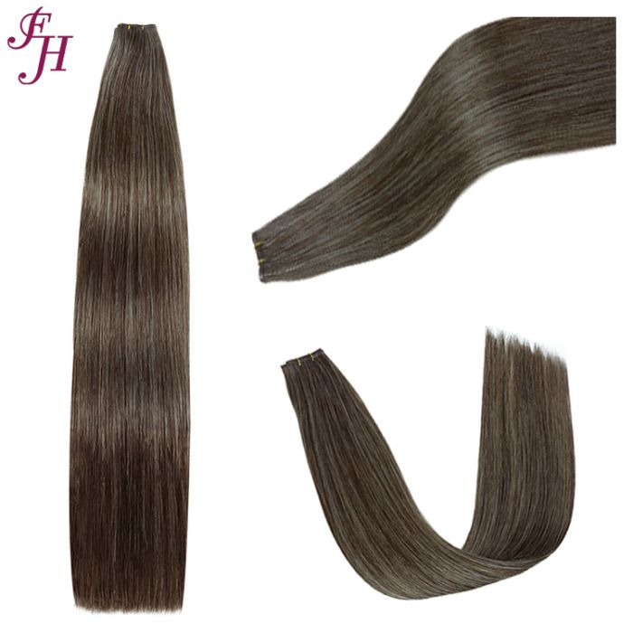 100% virgin remy hair genius weft