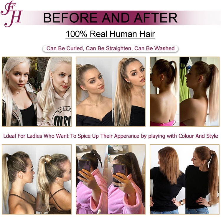 ponytail hair extension