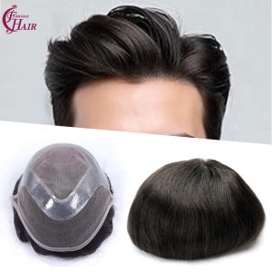 human hair topper men
