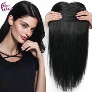 human hair topper for women
