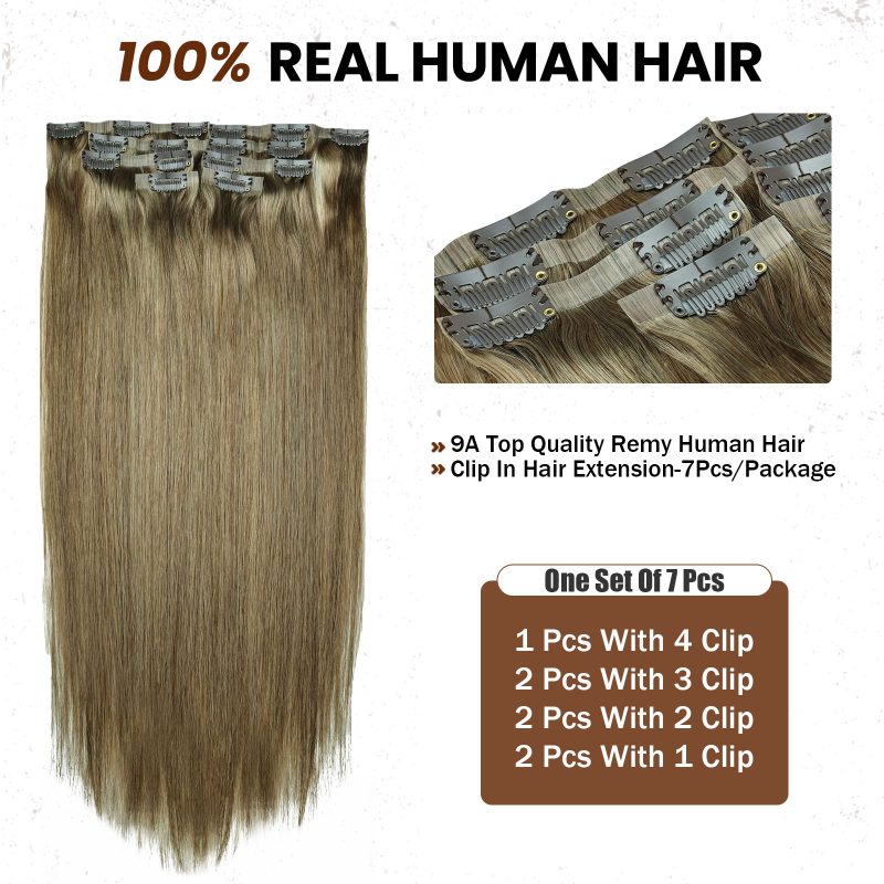 invisible clip in hair extensions