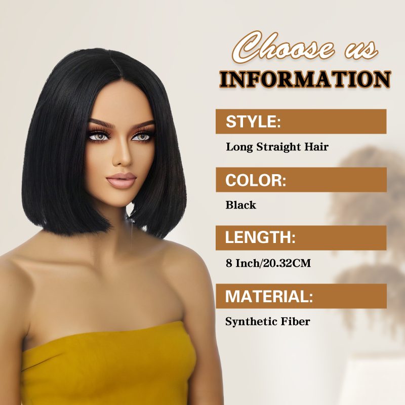 straight bob wigs