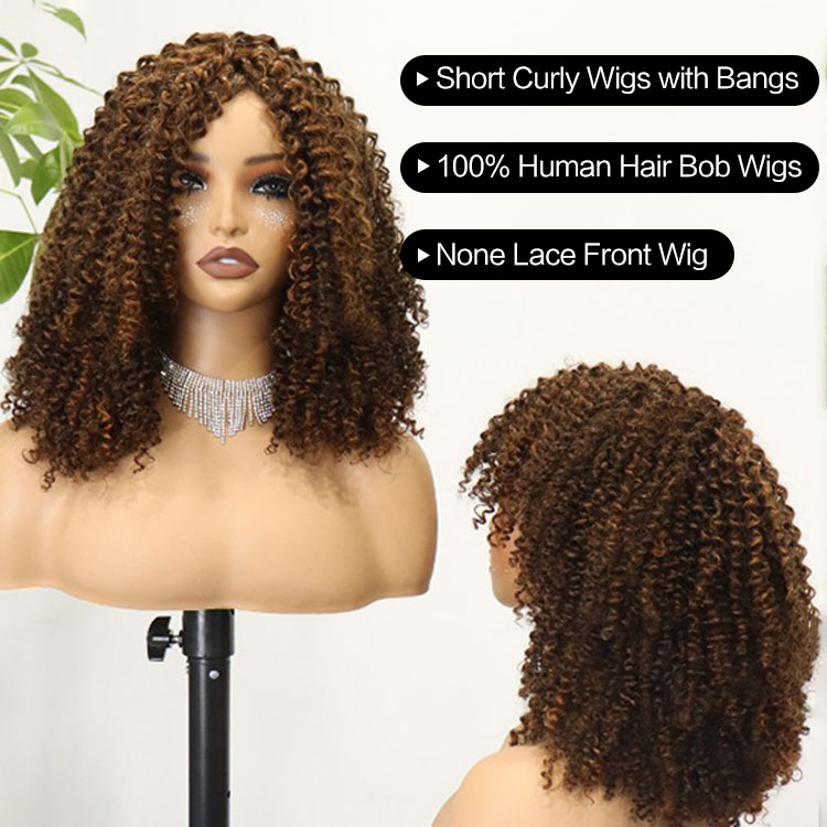 bob wig with bang