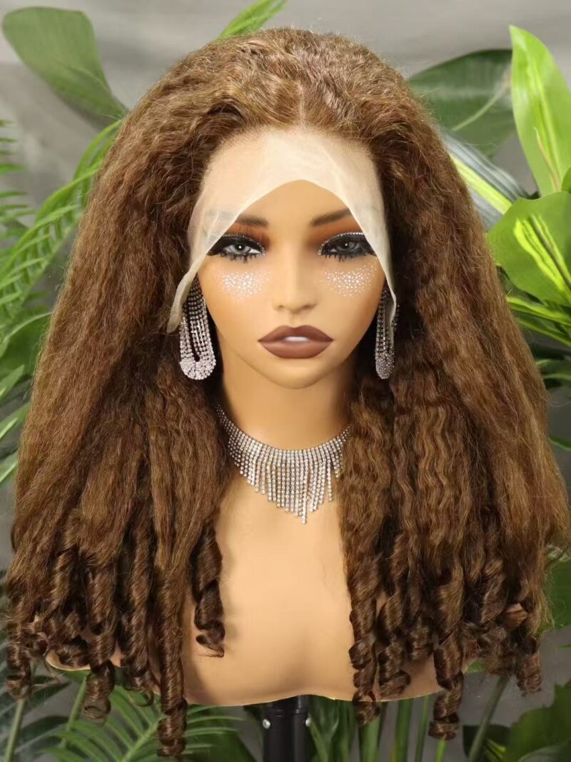 french curly wig