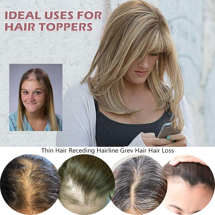 hair topper for women