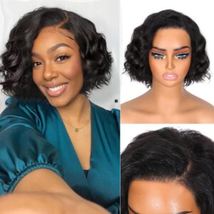 curly bob wig