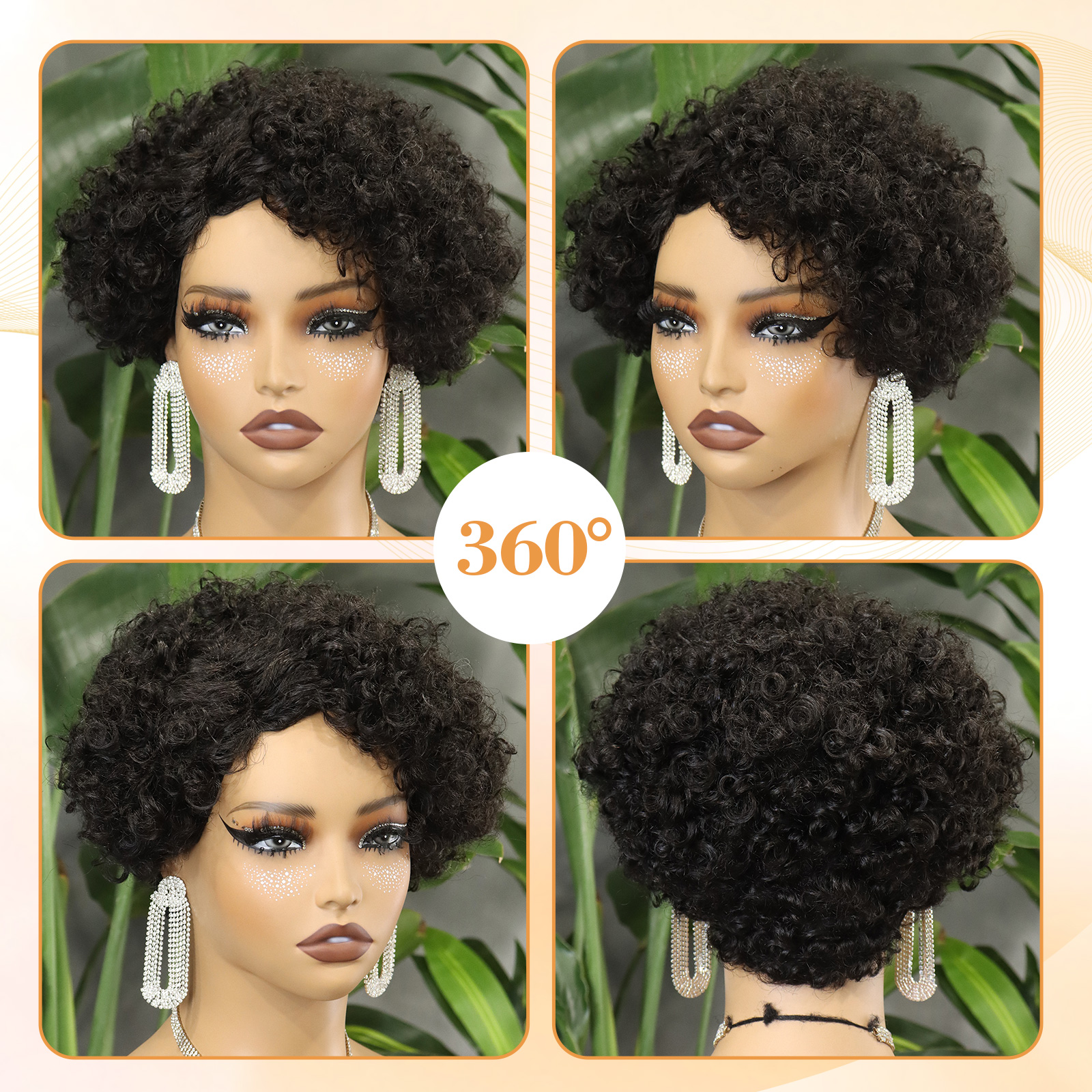 glueless human hair