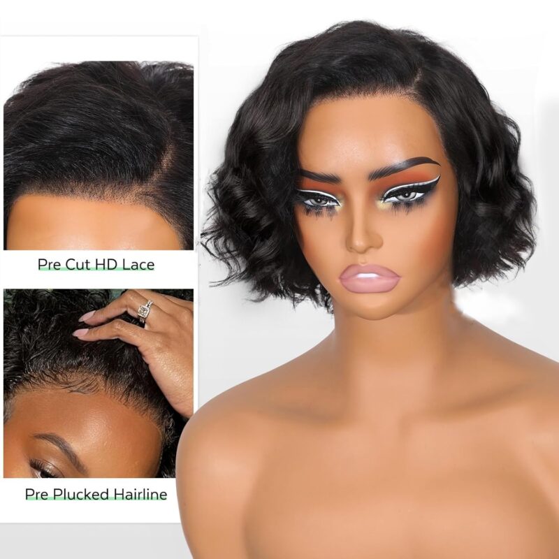 short curly wig