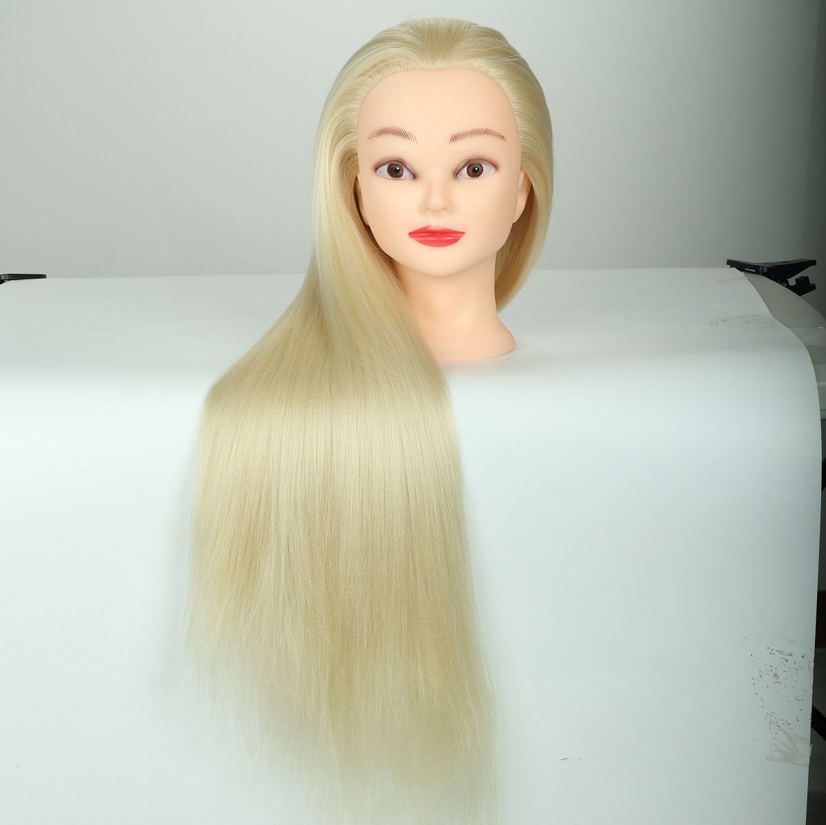 synthetic hair wig for practicing