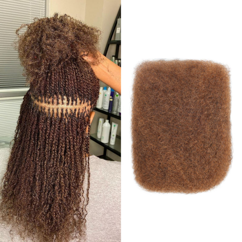 afro bulk human hair