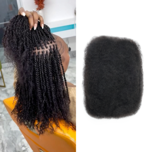 afro kinky bulk human hair