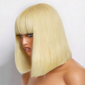 human hair bob wig