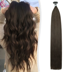 brown hair extension