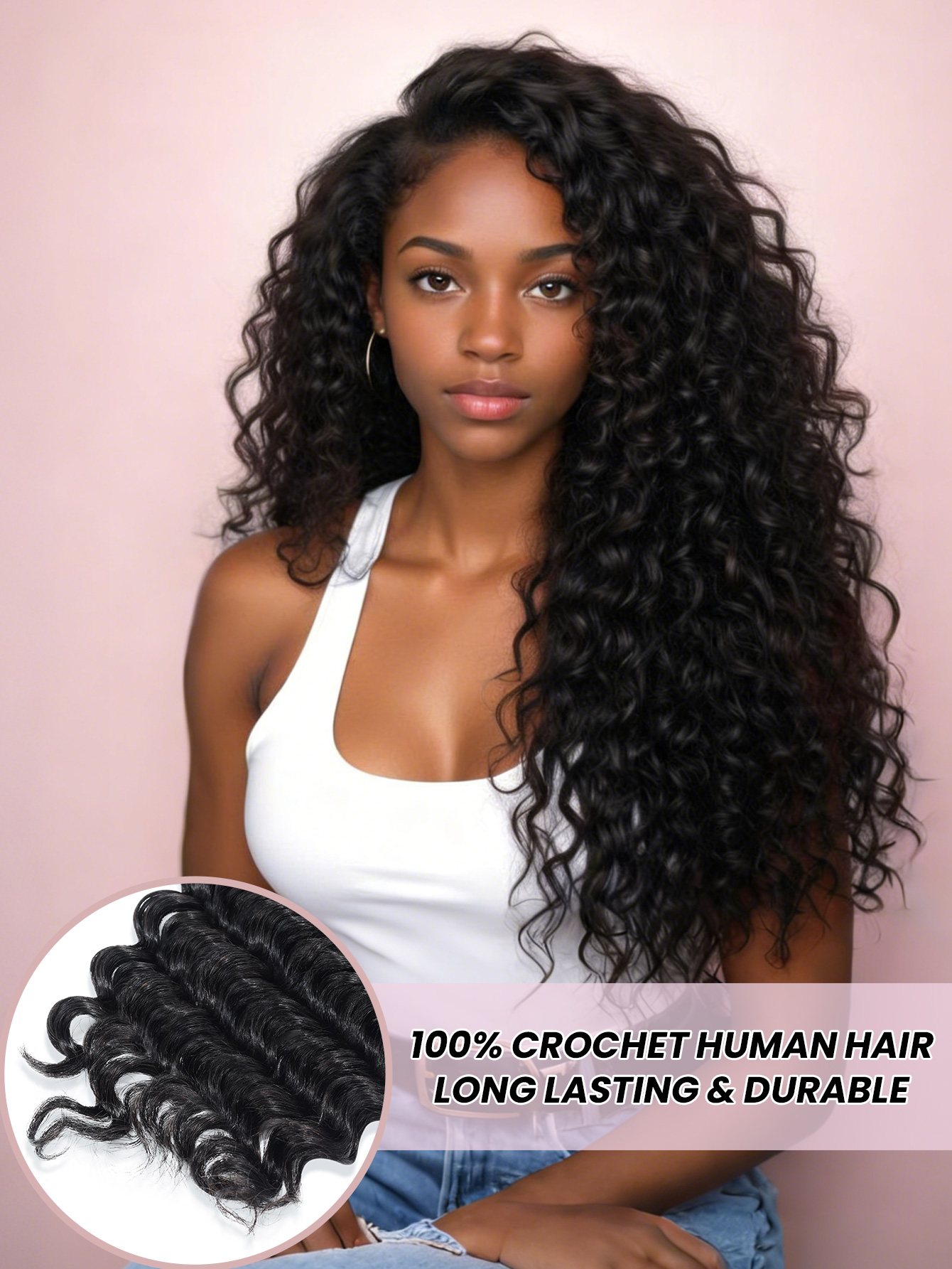 crochet human hairs