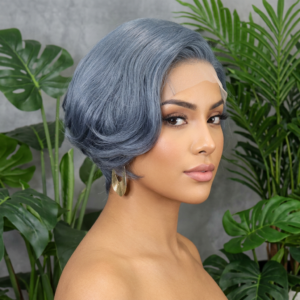 pixie human hair wig