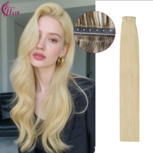 blonde hair extension