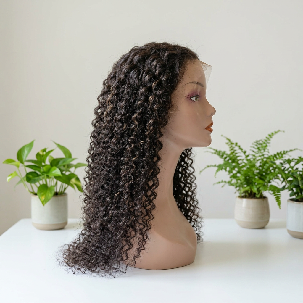 deep curly human hair wigs