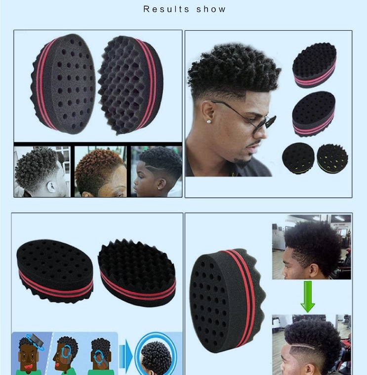 hair brush foam
