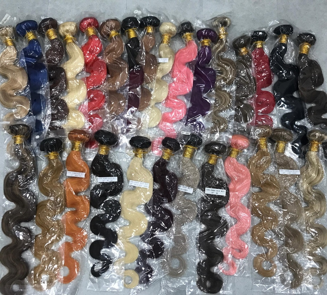 human hair bundles