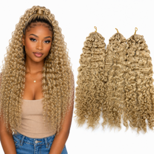 feather crochet human hair