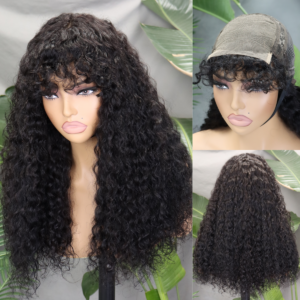 lace front bang wigs