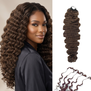 double drawn crochet hair