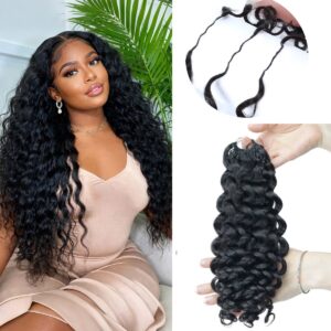 feather crochet human hair