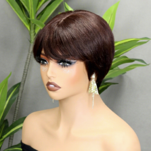 perruque coupe lutin cheveux humains