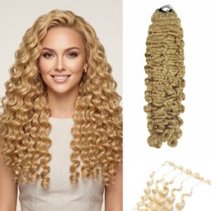 cheveux bouclés birmans au crochet