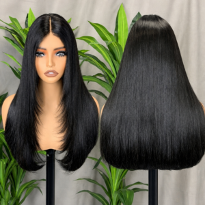 Perucas de cabelo humano com corte em camadas